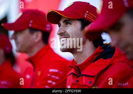 Sebring, Florida, Stati Uniti. 17th Mar, 2023. GIOVINAZZI Antonio (ita), Ferrari AF Corse, Ferrari 499P, ritratto durante le 1000 miglia di Sebring 2023, 1st° round del FIA World Endurance Championship 2023, dal 15 al 17 marzo 2023 sul Sebring International Raceway di Sebring, Florida, USA - Foto Thomas Fenêtre/DPPI Credit: DPPI Media/Alamy Live News Foto Stock