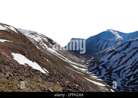 Cairngorms scozia isolato Foto Stock