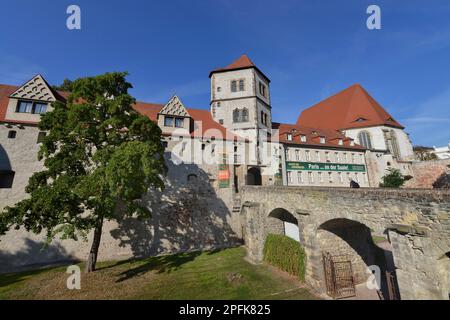 Moritzburg, Friedemann-Bach-Platz, Halle an der Saale, Sassonia-Anhalt, Germania Foto Stock