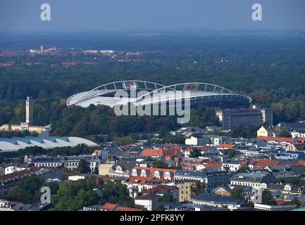 Red Bull Arena, Lipsia, Sassonia, Germania Foto Stock