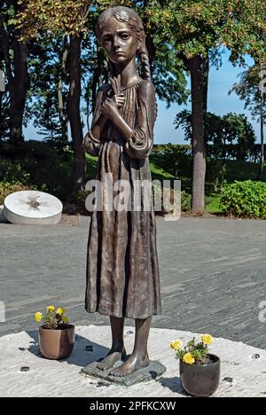 Monumento alle vittime dell'Holodomor in Kyiv Ucraina Foto Stock