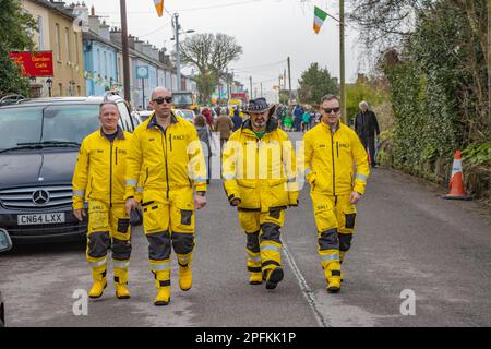 Courtmacsherry St Parata del giorno di Patrick 2023 Foto Stock