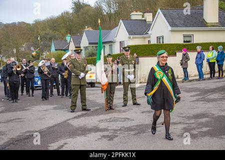 Courtmacsherry St Parata del giorno di Patrick 2023 Foto Stock