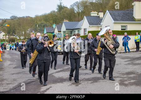 Courtmacsherry St Parata del giorno di Patrick 2023 Foto Stock