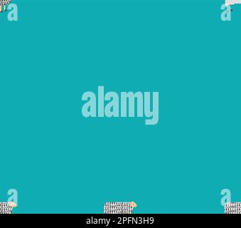 Disegno di pixel di pecora senza cuciture. sfondo a 8 bit ewe. Texture vettoriale con pixel Illustrazione Vettoriale