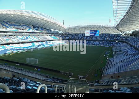 Sydney, Australia. 18th Mar, 2023. 18th marzo 2023; Allianz Stadium, Sydney, NSW, Australia: A-League Football, Sydney FC contro Western Sydney Wanderers; stadio Allianz e pre-partita di campo credito: Action Plus Sports Images/Alamy Live News Foto Stock