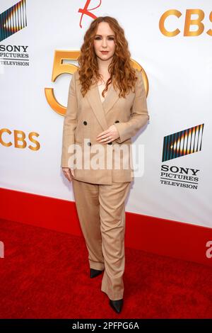 Los Angeles, California. 17th Mar, 2023. Camryn Grimes al 50th° anniversario dei giovani e degli inquieti alla Vibiana di Los Angeles, California, il 17 marzo 2023. Credit: Faye Sadou/Media Punch/Alamy Live News Foto Stock