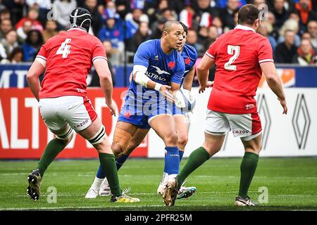 Parigi, Francia. 18th Mar, 2023. Gael FICKOU di Francia durante la partita di rugby delle sei Nazioni 2023 tra Francia e Galles il 18 marzo 2023 allo Stade de France di Saint-Denis vicino a Parigi, Francia - Foto: Matthieu Mirville/DPPI/LiveMedia Credit: Independent Photo Agency/Alamy Live News Foto Stock