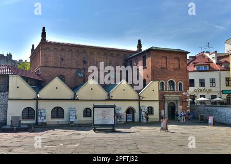 Vecchia Sinagoga, Szeroka, Cracovia, Polonia Foto Stock