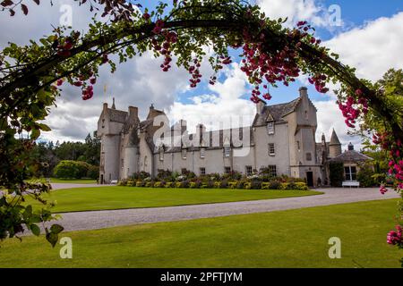 Il castello di Ballindalloch, Aberdeenshire, Scotland, Regno Unito Foto Stock