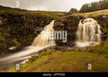 Pool di Fairy, Nero Cuillins, Glenbrittle, Isola di Skye, Scotland, Regno Unito Foto Stock