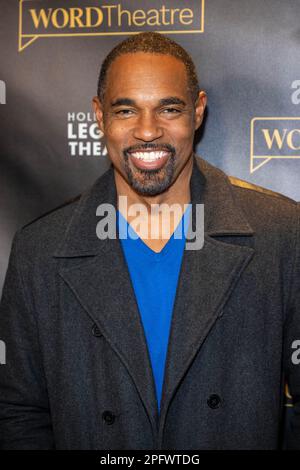 L'attore Jason George partecipa a WORDTheatre presenta 'un saluto letterario e celebrità All-Star ai nostri Vets' all'Hollywood Post 43 il 18 2023 marzo Foto Stock