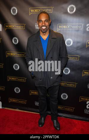 L'attore Jason George partecipa a WORDTheatre presenta 'un saluto letterario e celebrità All-Star ai nostri Vets' all'Hollywood Post 43 il 18 2023 marzo Foto Stock