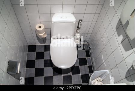 Posto per gabinetto nel museo d'arte, Eskilstuna, svezia Foto Stock