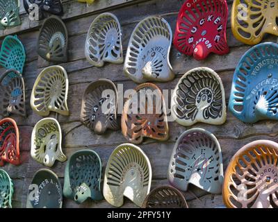 Unted States, Maine, Alexander, Lawrence Lord's Old Farm Museum, Route 9, The Airline, Foto Stock