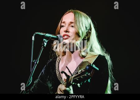 Berna, Svizzera. 17th marzo 2023. Il cantante, cantautore e musicista americano Leah Blevins si esibisce in un concerto dal vivo al Bierhübeli di Berna. (Photo credit: Gonzales Photo - Tilman Jentzsch). Foto Stock