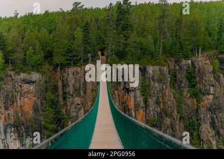 Sheguiandah, Ontario, Canada - Ten Mile Point Trading Post. Foto di alta qualità Foto Stock