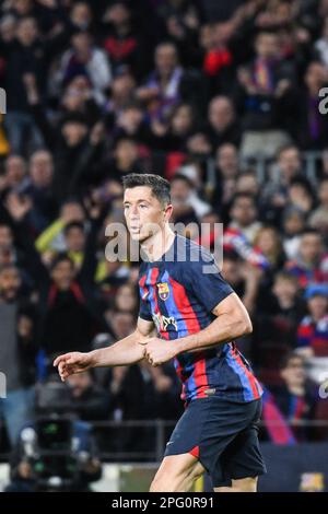 Madrid, Madrid, Spagna, Spagna. 19th Mar, 2023. MADRID, SPAGNA - 19 MARZO: Incontro la Liga tra FC Barcelona e Real Madrid CF allo stadio Camp Nou il 19 marzo 2023 a Madrid, Spagna. (Credit Image: © Sara ARIB/PX Imagens via ZUMA Press Wire) SOLO PER USO EDITORIALE! Non per USO commerciale! Credit: ZUMA Press, Inc./Alamy Live News Foto Stock