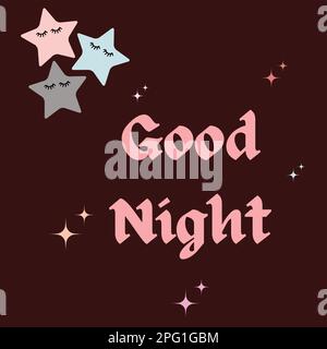 Buona notte Illustrazione Vettoriale