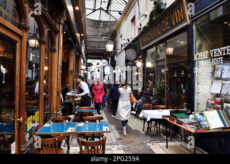 Passage des Panoramas - Parigi - Francia Foto Stock