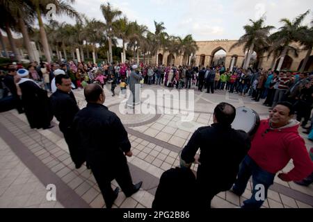 Egitto, Cairo, musica al Parco al Azhar vicino alla Cittadella. Foto Stock