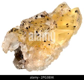 Cristalli di fluorite - Arkengarthdale, Regno Unito Foto Stock
