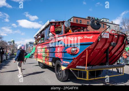 2023 South Boston St. Patrick's Day e la Parata del giorno dell'evacuazione Foto Stock