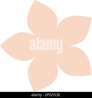 Icona di fiore. Pittogramma vettoriale modificabile isolato su sfondo bianco. Simboli di contorno trendy per applicazioni mobili e design di siti Web. Icone premium in stile linea alla moda. Illustrazione Vettoriale
