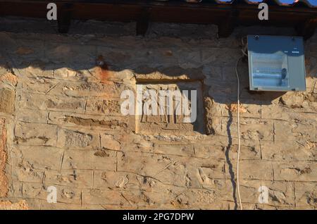 Grecia, Grecia settentrionale, Grevena Filippaioi villaggio tradizionale Foto Stock