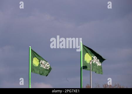 Magazzino di consegna di Hello pasto fresco a Bleiswijk in Olanda Foto Stock