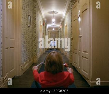 The Shining Danny Lloyd Foto Stock