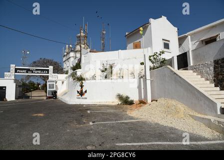 Nicolas Remene / le Pictorium - Dakar, Senegal - 10/3/2017 - Senegal / Dakar / Dakar - il faro di Mamelles a Ouakam, un distretto di Dakar, Senegal, il 10 marzo 2017. Foto Stock