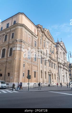 Roma, Italia - 7 dicembre 2022: Oratorio dei Filippini (Oratorio di San Filippo Neri) (Oratorio dei Filippini). Foto Stock