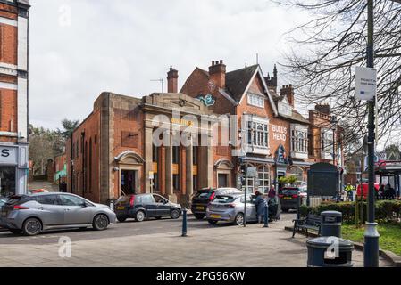 St Mary's Row a Moseley, Birmingham Foto Stock