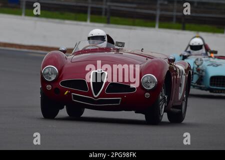 Christopher Mann, Alfa Romeo PR3000 disco volante, HSCC Griffiths Haig Trophy, appena presentato per il 2022 il Griffiths Haig Trophy è una serie di due Foto Stock