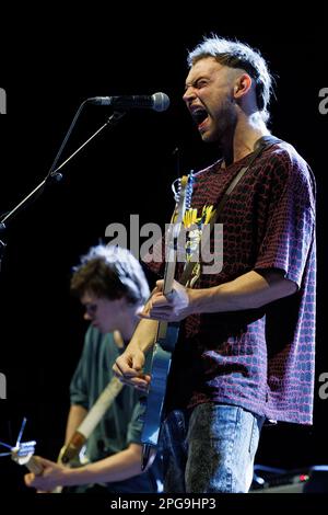 BARCELLONA - MAR 9: La Wunderhouse (band) si esibirà sul palco del Sant Jordi Club il 9 marzo 2023 a Barcellona, Spagna. Foto Stock