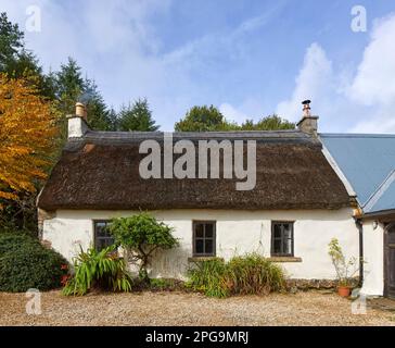 Fattoria tradizionale cottage , Sligo, Irlanda. Case tradizionali, ambiente rurale, Regno Unito. Architetto: Na, 2020. Foto Stock