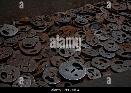 Shalekhet (Fallen Leaves) di Menashe Kadischman nel Museo Jüdisches, Berlino Foto Stock