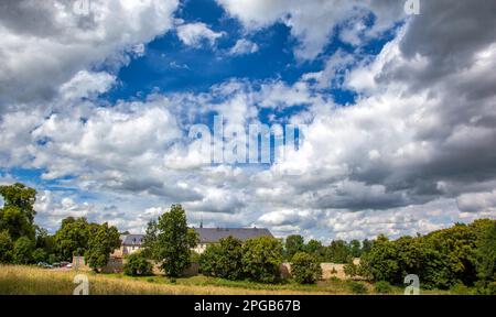 Monastero benedettino Huysburg Harz Montagne Foto Stock