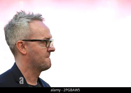 Direttore sportivo Presidente del Consiglio Alexander Wehrle VfB Stuttgart, ritratto, Mercedes-Benz Arena, Stoccarda, Baden-Wuerttemberg, Germania Foto Stock