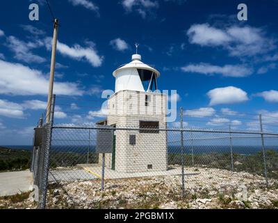 Faro di Foul Bay, pista da Capo a Capo, Parco Nazionale Leeuwin-Naturaliste, Australia Occidentale Foto Stock