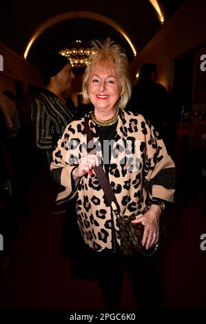 Stefanie Simon bei der Premiere des Theatestücks 'Biedermann und die Brandstifter' im Schlosspark Theater. Berlino, 18.03.2023 Foto Stock