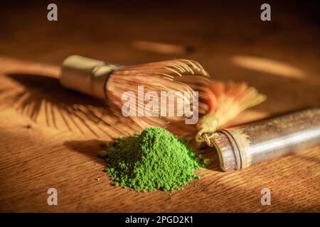 Tè matcha Foto Stock