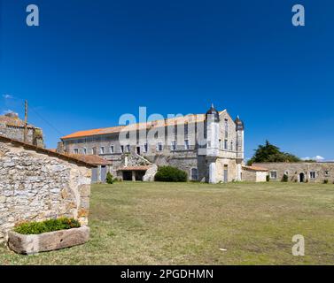 Abbaye de Lieu Dieu, Jard sur Mer, Pays de la Loire, Francia Foto Stock