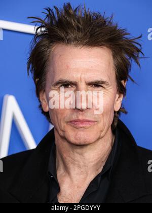 HOLLYWOOD, LOS ANGELES, CALIFORNIA, USA - 21 MARZO: John Taylor arriva al Fashion Trust U.S. Awards 2023 tenutosi presso Goya Studios il 21 marzo 2023 a Hollywood, Los Angeles, California, Stati Uniti. (Foto di Xavier Collin/Image Press Agency) Foto Stock