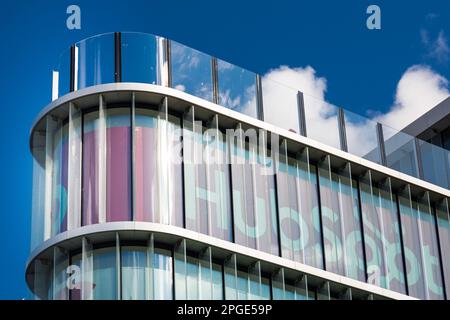 Dublino / Repubblica d'Irlanda: Nuovo edificio per uffici HubSpot situato nel distretto di Dockland, nella capitale dell'Irlanda Foto Stock