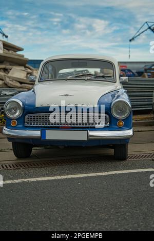 wartburg 311 oldtimer da est, ex ddr Foto Stock