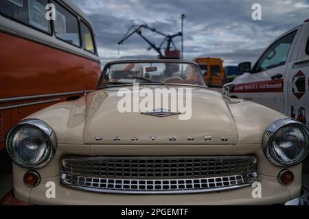 wartburg 311 oldtimer da est, ex ddr Foto Stock