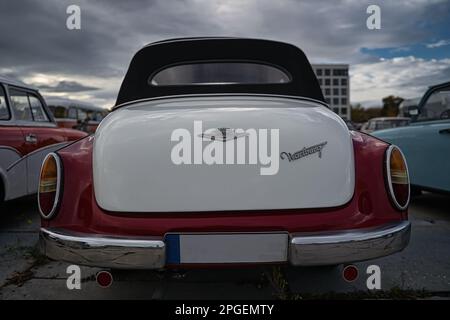 wartburg 311 oldtimer da est, ex ddr Foto Stock