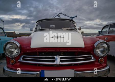 wartburg 311 oldtimer da est, ex ddr Foto Stock